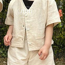 XS~XL ♥外套(BEIGE) NINIBELLO-2 24夏季 NBL240502-020『韓爸有衣正韓國童裝』~預購