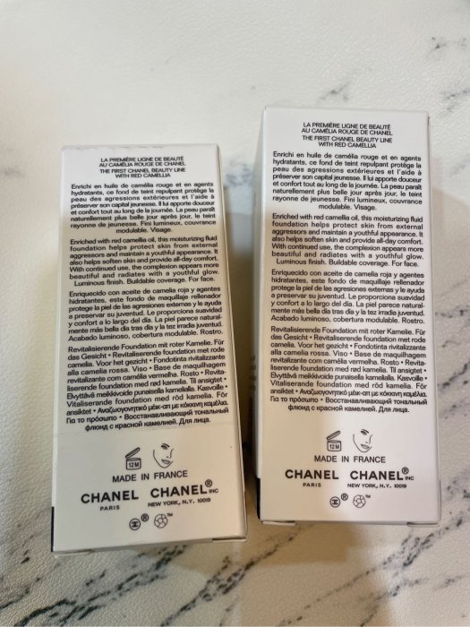 法國 Chanel 香奈兒 N°1 No.1 紅色 山茶花 活能 粉底液 30ml 亞洲熱賣色 真品 現貨