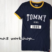 ☆【TH女生館】☆【TOMMY HILFIGER LOGO印圖短袖T恤】☆【TOMG002A2】(XS-S-M)