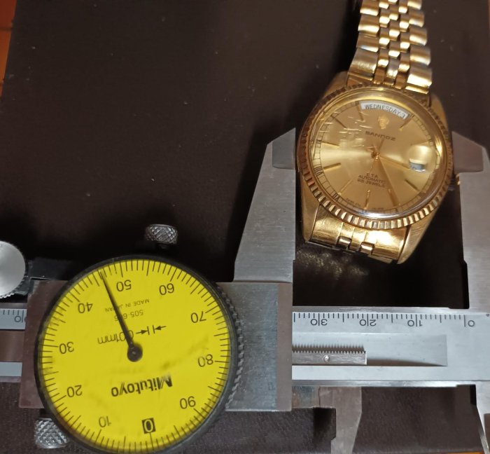 原廠瑞士山度士自動機祴錶