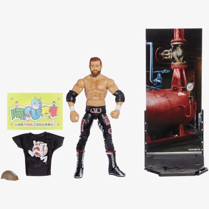 ☆阿Su倉庫☆WWE摔角 Sami Zayn Elite 51 Figure SZ精華版人偶附出場偶衣 熱賣中