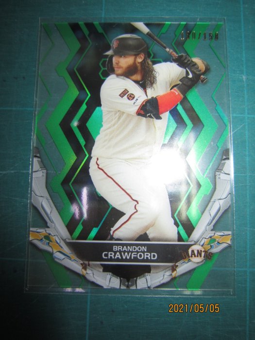 #換新收藏#[BRANDON CRAWFORD][topps][壓克力][限量卡/150]~2019~有問題請提問~