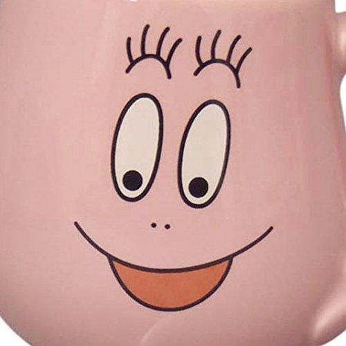 日本 BARBAPAPA泡泡先生快樂家族杯爸爸粉紅色 [ 新年大變身  ]