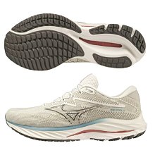 美津濃 MIZUNO WAVE RIDER 27 一般型超寬楦男款慢跑鞋 J1GC230406