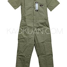 【高冠國際】Dickies 33999 Short Sleeve Coverall 短袖 連身工作服 卡其 KH