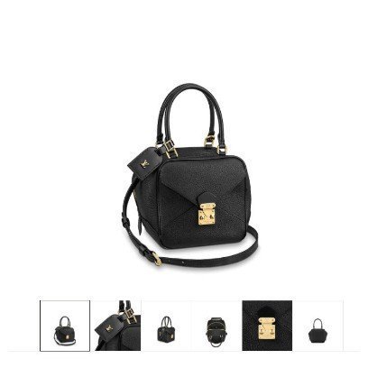 LV LOUIS VUITTON 路易威登 M55334 NÉO SQUARE 手袋 黑色小方包