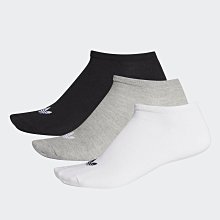 南◇2021 5月 Adidas 踝襪 隱形運動襪 運動短襪  襪子 3雙組 黑灰白色 FT8524 男女 愛迪達