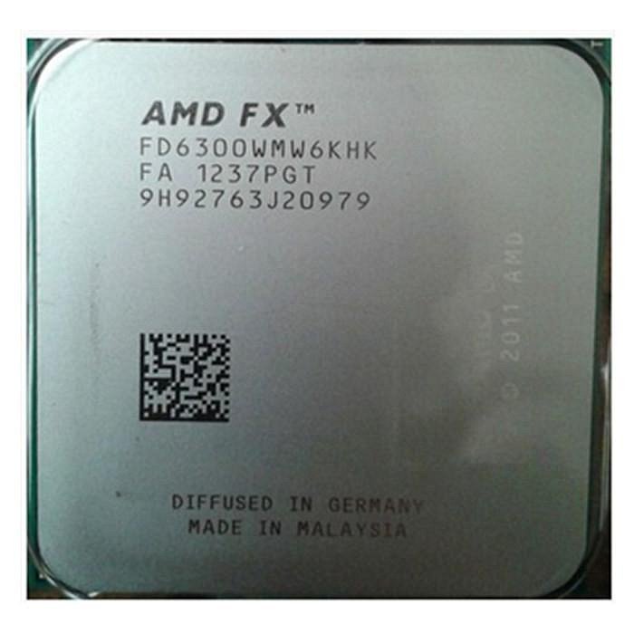 AMD FX 6100 6200 6300 6350 FX4100 4300 推土機AM3+ 六核CPU