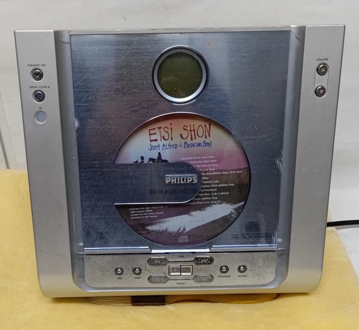 PHILIPS 飛利浦 CD小音響 型號 MC-230/21T 床頭音響 CD. usb. AM. FM.收音機