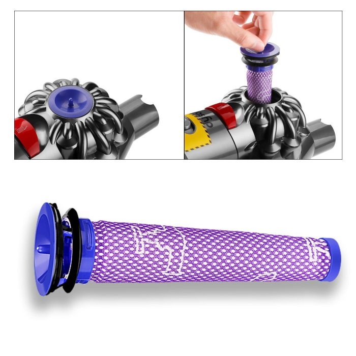 特賣-戴森濾芯Dyson V6 V7Ⅴ8吸塵器配件前后置濾芯濾網組合HEPA過濾棒