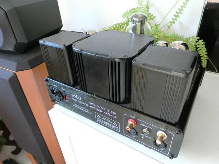 美國手工製 Woo Audio WA22 全平衡真空管耳機擴大機/前級擴大機