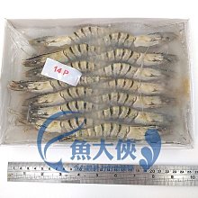 進口海草蝦 14P裝(14尾/實重約290g/盒)-1C4A【魚大俠】SP009