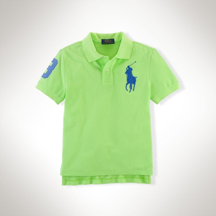 ☆【RL男生館】☆【POLO Ralph Lauren大馬網眼POLO】【RL001N1】KIDS(L)