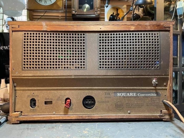 1950s 丹麥 Tim Radio 真空管收音機 已售