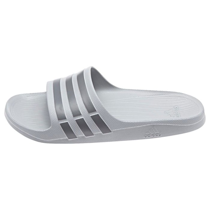 【豬豬老闆】ADIDAS DURAMO SLIDE 灰色 灰銀 運動 休閒 防水 海灘拖 拖鞋 男女 B44298