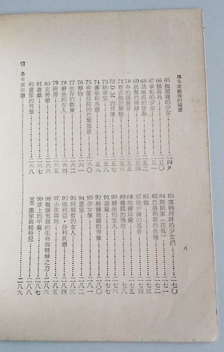 【書香傳富1971】畢卡索藝術的秘密 新潮文庫13_志文出版社---67成新