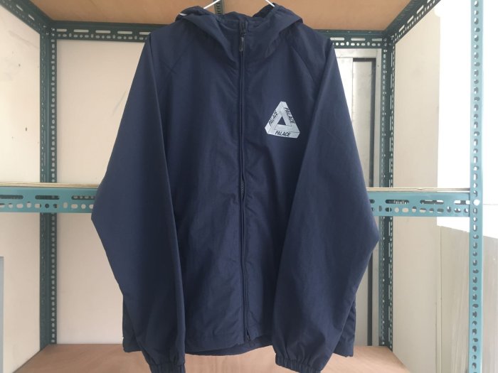 Palace Skateboards 3M Crank Jacket 反光連帽外套深藍S | Yahoo奇摩拍賣