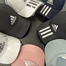 南 2022 5月 ADIDAS CAP 經典款 老帽 黑FK0894 白FQ5411 藍粉 三條線 運動帽 可調 男女