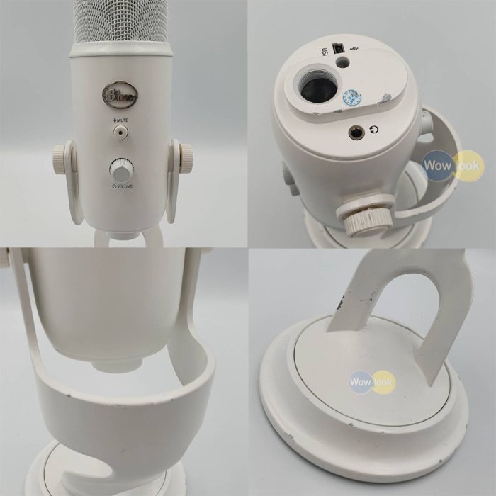 現貨 整新 Blue Yeti 大雪怪 USB電容式麥克風｜錄音 直播 Podcast｜保６個月【Wowlook】