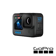 GoPro HERO12 Black 全方位運動攝影機 單機組 公司貨 全新上市 預購送原廠20L防水後背包