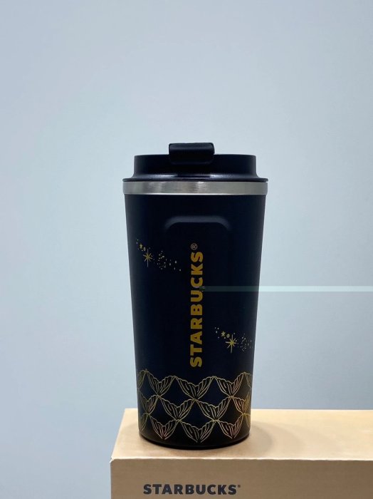 【風口潮流】STARBUCKS 星巴克 周年款隨行保溫杯 黑色 白色＊2色510ml。X30206