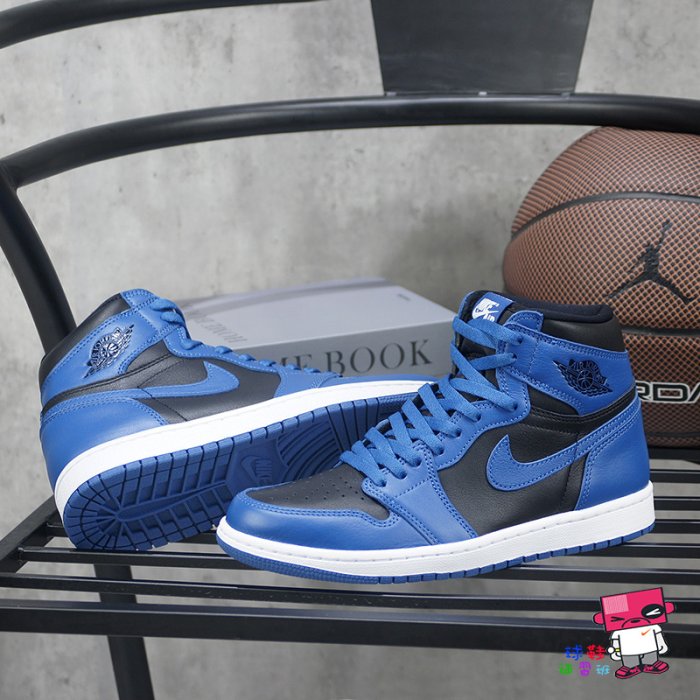 球鞋補習班NIKE AIR JORDAN 1 HIGH OG MARINA BLUE 黑藍男女555088-404