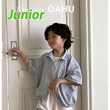 JS~JXL ♥襯衫(天空藍) OAHU-2 24夏季 OAH240430-114『韓爸有衣正韓國童裝』~預購