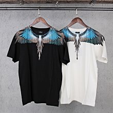 【HYDRA】Marcelo Burlon Turquoise Wings T-Shit 翅膀 羽毛 短T【MB32】