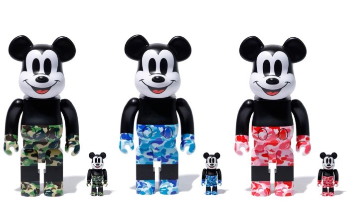 日貨代購CITY】 APE BAPE MICKEY MOUSE 400％ 100% 公仔庫柏力克熊現貨