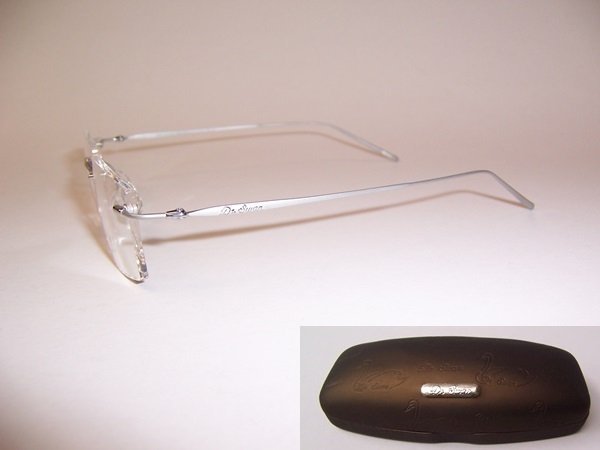 光寶眼鏡城(台南) Dr.Swan 無邊 B純鈦IP眼鏡一體腳 GW8078 /C3 霧銀,特長腳150mm,大頭專用