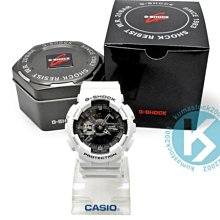 超高人氣春夏新色日本限定款casio G Shock Ga 110gw 7adr 白黑銀白銀黑全白亮面 Yahoo奇摩拍賣