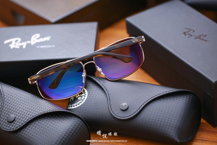 【睛悦眼鏡】永恆經典不滅 RAY BAN  偏光太陽眼鏡 RB-3604CH-121/A2 (尺寸62）71162