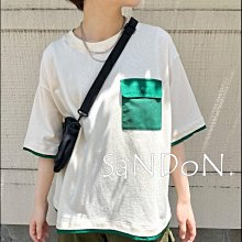 SaNDoN x『OZOC』撞色拼接口袋設計短TEE 230710