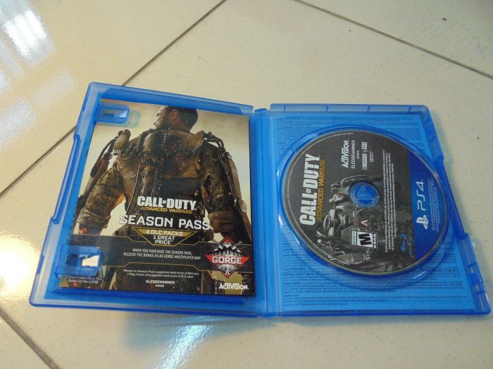 PS4 決勝時刻-先進戰爭  COD Advanced Warfare 英文版 直購價700元 桃園《蝦米小鋪》