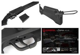 [01] ARES AMOEBA AS02 狙擊槍 手拉 空氣槍 黑(BB槍玩具槍模型槍卡賓槍馬槍瞄鏡狙擊鏡