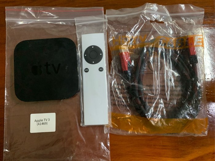 Apple TV3 (A1469) ，二手良品，提供30天保固