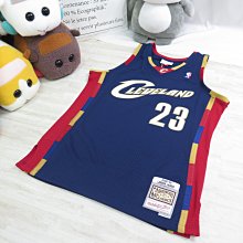 M&N NBA騎士隊 LEBORN JAMES #23 復刻球衣 MNSWJG208R【iSport愛運動】