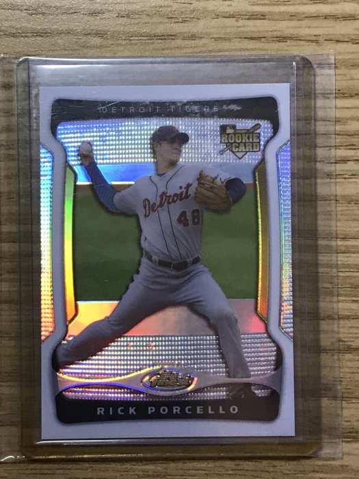 2009 Finest ~ Rick Porcello RC Refractor  限量 199 張