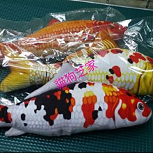 **貓狗芝家**28cm 貓草魚 錦鯉 紅鯉魚 貓草包 貓薄荷 貓玩具