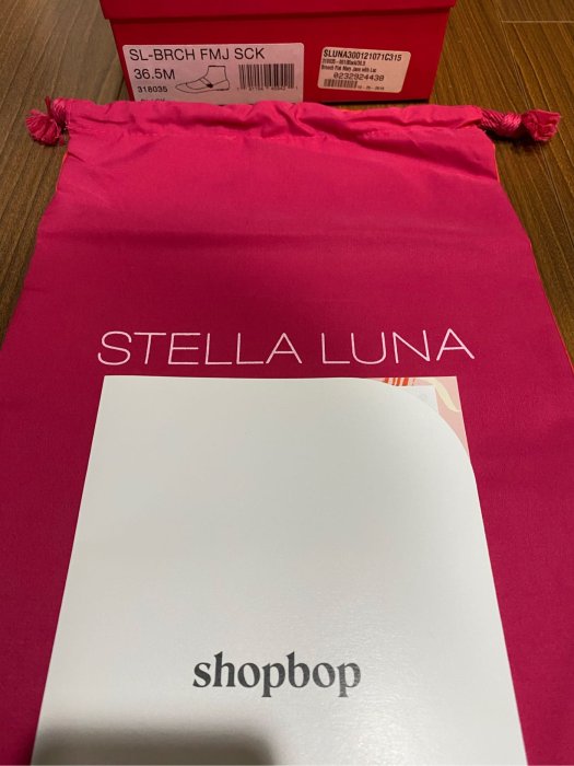 趙露思 代言 STELLA LUNA 黑色平底 秋冬 絲絨 瑪莉珍鞋 size36.5