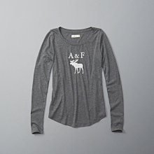 【A&F女生館】☆【Abercrombie & Fitch長袖T恤】☆【AFG007J2】(XS)