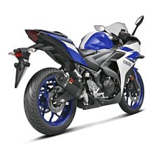 德旺車業 YAMAHA YZF-R3 Akrapovic 蠍子管 碳纖維尾段