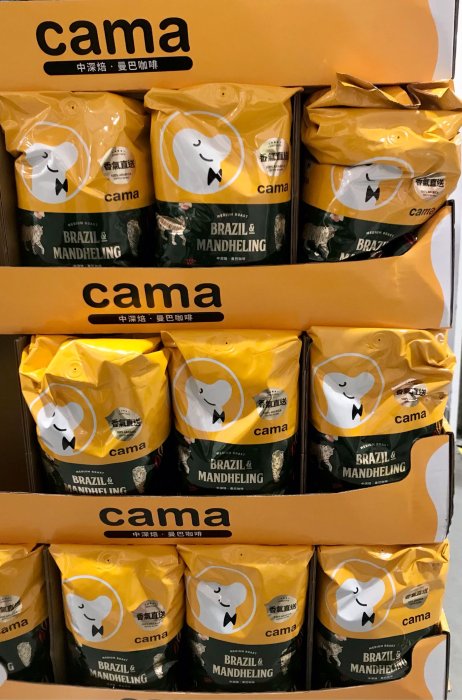 Costco好市多 CAMA CAFE 中深培曼巴咖啡豆 908g