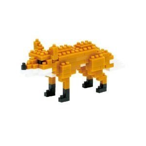 【喵喵模型坊】KAWADA 河田nanoblock 積木 狐狸 (NBC-076)