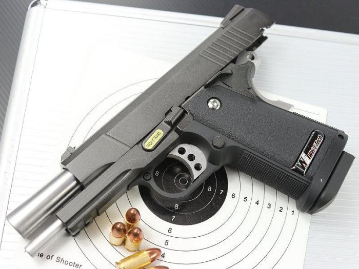 【磐石】WE HI-CAPA 4.3 S版 全金屬競技原版 6mm瓦斯手槍-WEH010