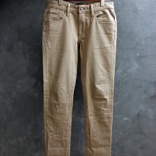 CA 日本品牌 UNIQLO 淺土咖 身窄管 彈性低腰牛仔褲 29腰 一元起標無底價Q875