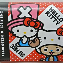 貳拾肆動漫-日本帶回航海王one piece喬巴 × Hello Kitty 聯名皮夾