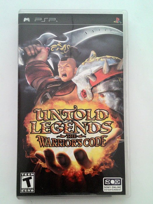 無盡的傳說：武士道UNTOLD LEGENDS(THE WARRIOR'S CODE)二手遊戲光碟片UMD 正版 PSP