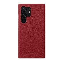 Melkco特價Samsung三星S24 Ultra 紅色 真皮背套 牛皮皮套手機套殼保護套殼防摔套殼