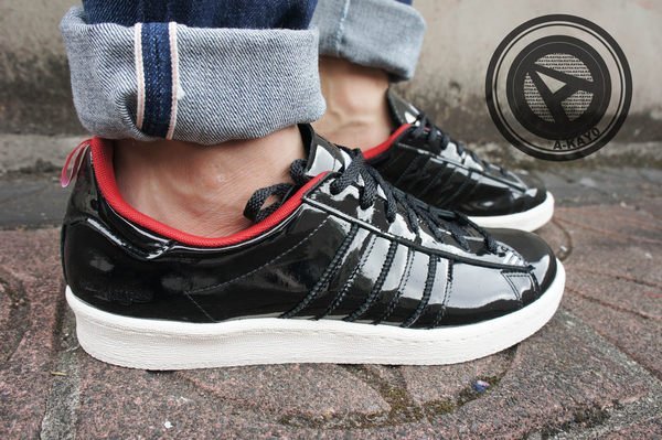 A-KAY0】ADIDSA OBYO X BW CAMPUS 80S BLACK 奶油底黑紅【G96744